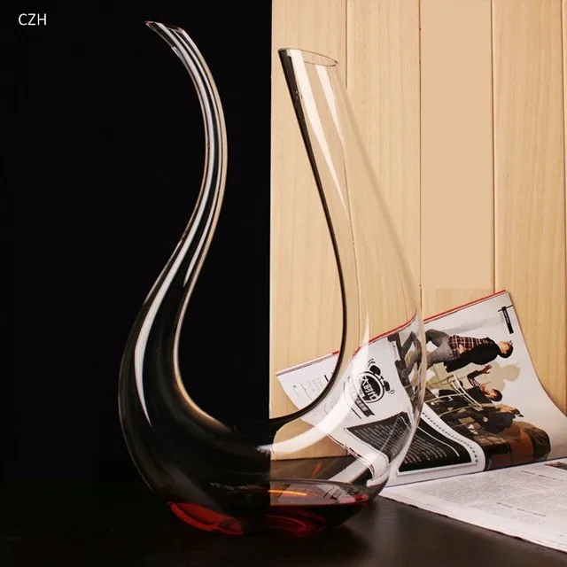 Кристальное стекло ручной работы Amadeo графин для вина Декоративные Арфы Форма аэратор фляга и сосуд для питья аксессуары для рукоделия