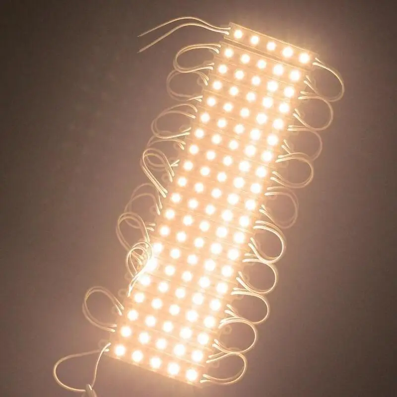 5050 Модули 5 LED зеленый/красный/синий/белый/теплый белый Водонепроницаемый IP65 DC12V 100 шт./лот Бесплатная доставка