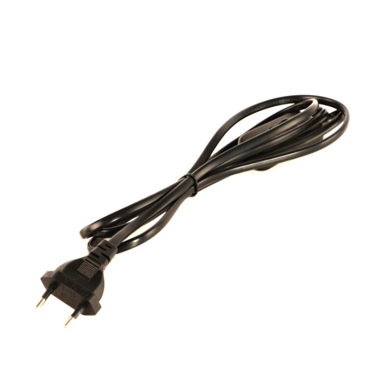 

CE certification 1X Switch on line Cable 1.8m On Off Power Cord For LED Lamp Switch CE Plug Light Switching black Wire Extension