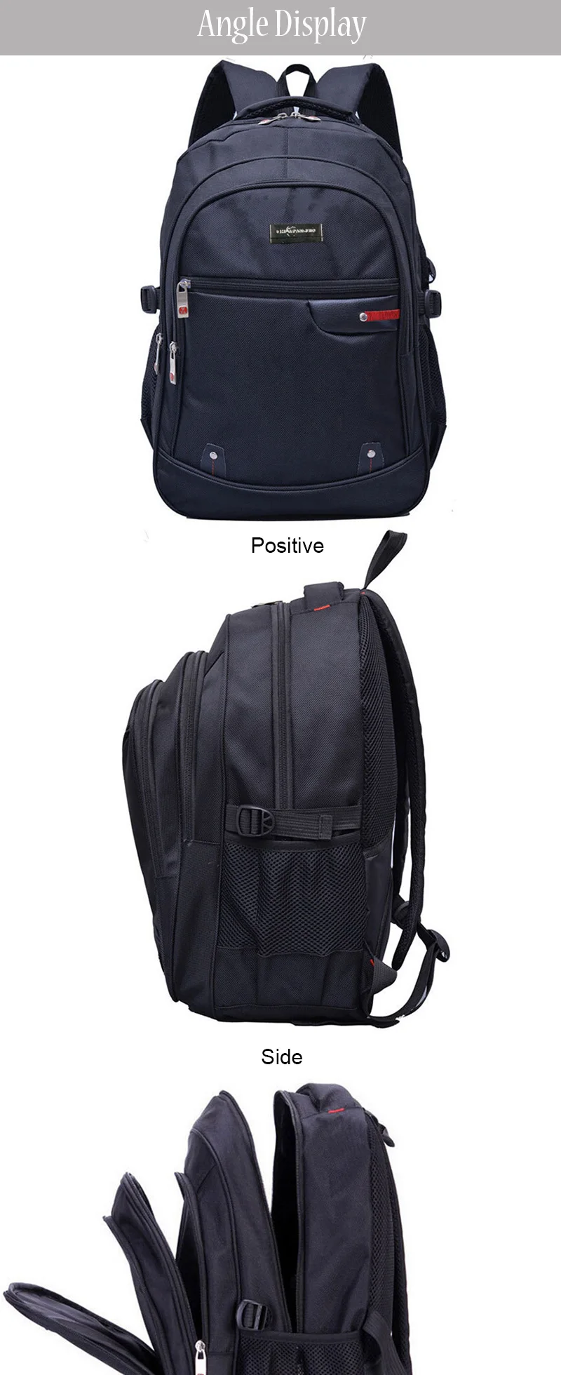Chuwanglin рюкзак для ноутбука, мужские дорожные рюкзаки, Многофункциональный нейлоновый черный рюкзак, школьные сумки для подростков, женские сумки ZDD2181
