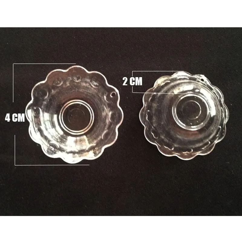 20 шт./лот прозрачная мини кружевная чаша модель имитация чашки маленькие PS