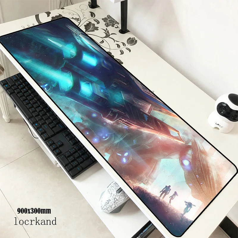 Массовый эффект коврик для мыши 90x30 см Коврик xl лучший игровой геймер лучшие