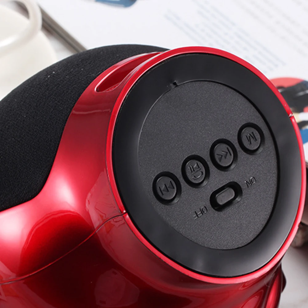 Кошачья голова форма беспроводной Bluetooth стерео бас Музыка динамик звук бум