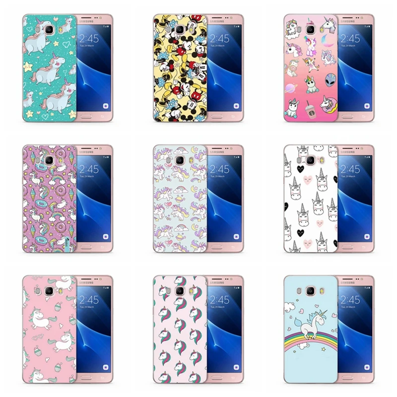 TPU чехол для Samsung Galaxy S7 edge S9 Plus A3 A5 2016 2017 prime J1 J2 J3 J5 J7 цветной мягкий задней панели