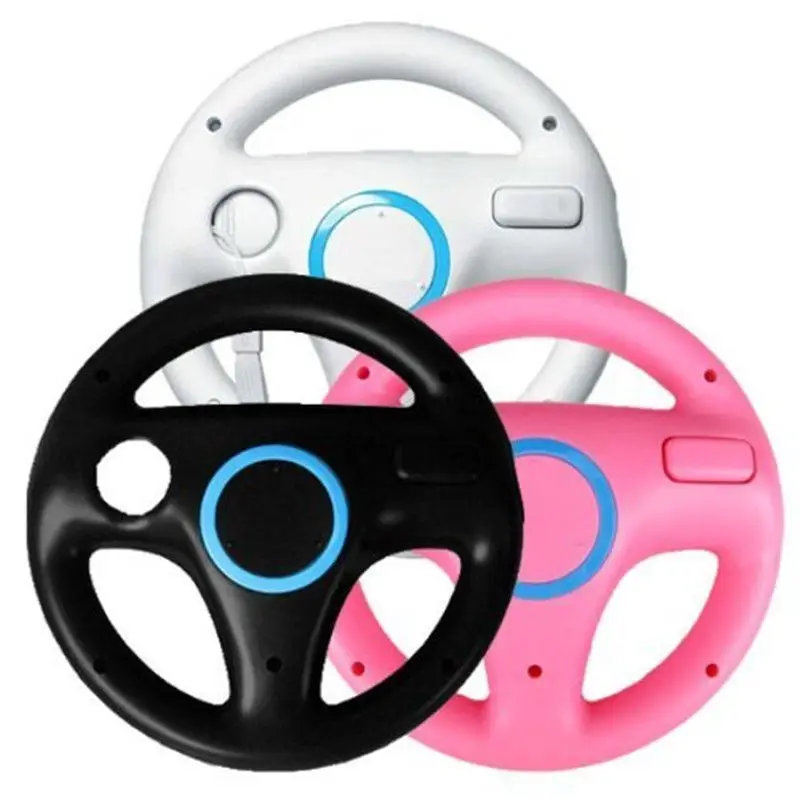 

Kart Racing Steering Wheel For Nintendo Wii Remote Controller Game Accessories