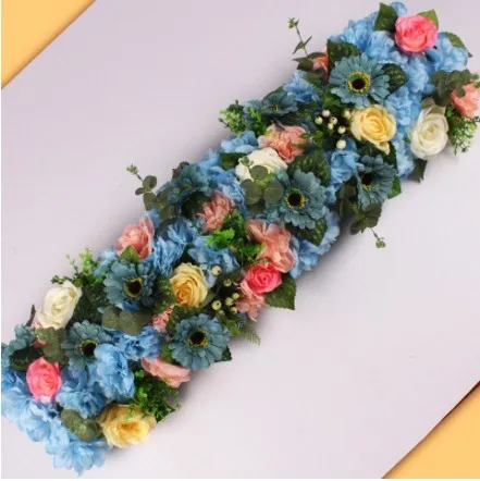 一 番 安いセール 25 100 センチウェディングデコレーションバラ花行人工シルク道は花アーチ型 Diy 背景の花の壁の装飾 東京アナウンサー New 7cascades Com