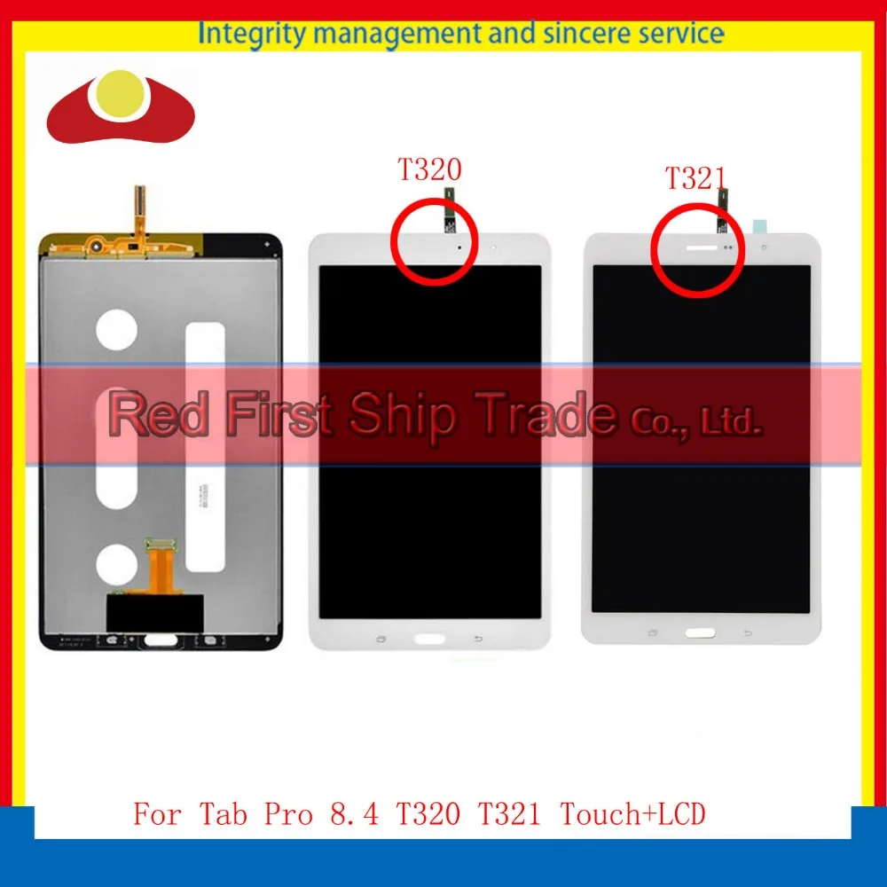 High Quality For Samsung Galaxy Tab Pro 8.4 T320 T321 Full LCD Display Touch Screen Digitizer Assembly Complete White Black High Quality For Samsung Galaxy Tab Pro 8.4 T320 T321 Full LCD Display Touch Screen Digitizer Assembly Complete White Black