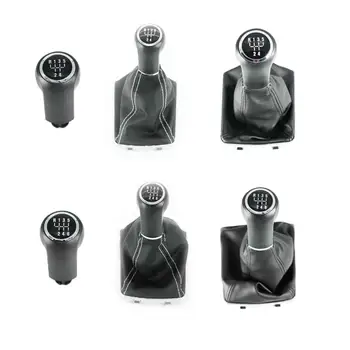 

5 / 6 Speed Car Shift Gear Knob With Leather Boot For OPEL VAUXHALL CORSA D 2006 2007 2008 2009 2010 2011 2012 2013 2014