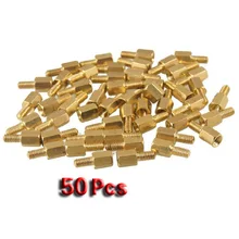 Акция! 50 шт. M3 Мужской x M3 женский шестигранной головкой pcb противостояния Распорки 12 мм Длина