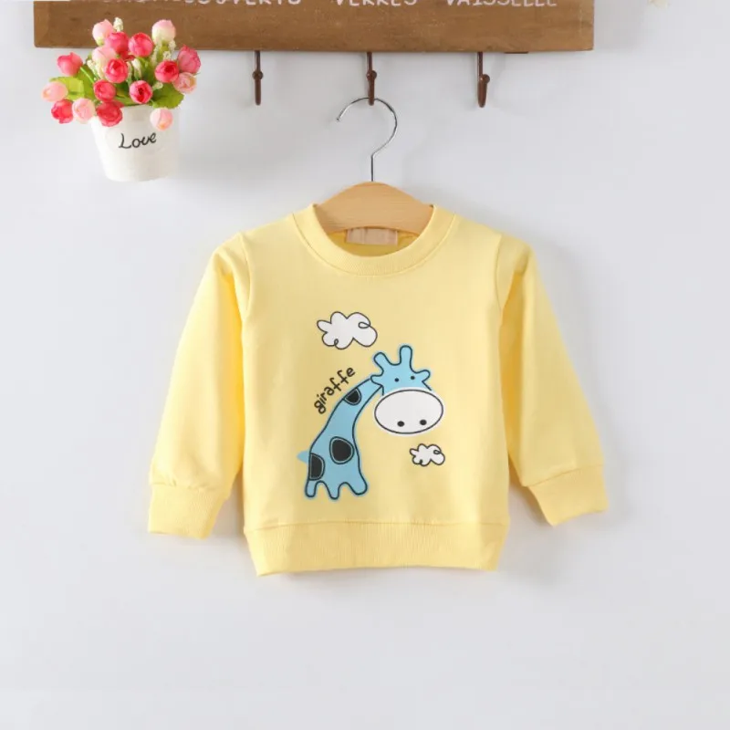 

Baby Boys Girls Cartoon Sweatshirts Children Autumn Winter Thick Clothes Toddler Casual Sweater Kids Tops Costume