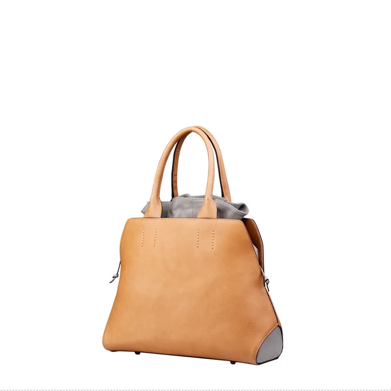 Leder tasche light Grey Rindsleder Taschen Haut Hobo 100 Mode Brown Tasche Schulter Echtem Große Handtasche Frauen Aus Kuh Crossbody Ketten Natürliche Echt wqFUnBSz