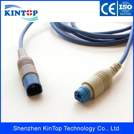 For Philips(HP) Spo2 Sensor Extension Cable 8pin to 12 pin