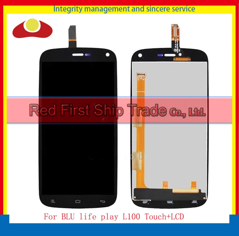 

High Quality 4.7" For BLU Life Play L100 Full Lcd Display Touch Screen Digitizer Assembly Complete Sesor Panel Free Shipping