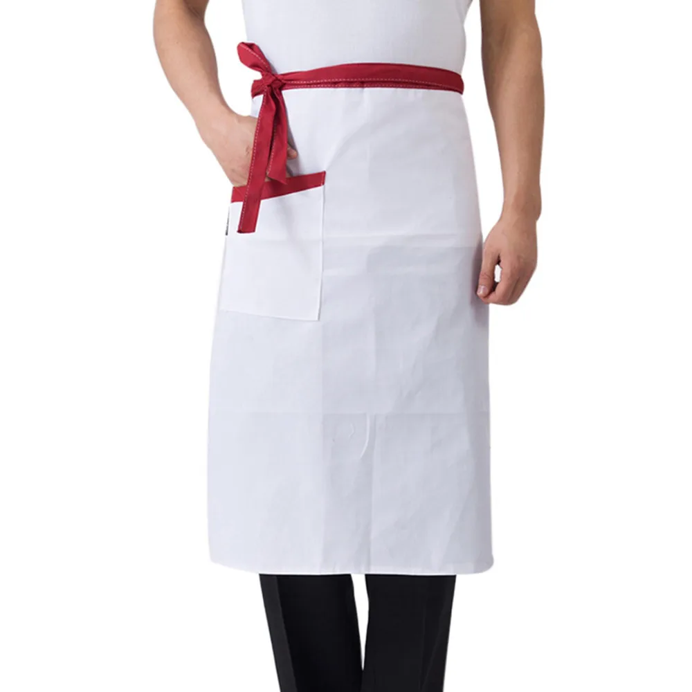 Cooking Waist Aprons with Pocket Chef Aprons Kitchen Restaurant Work