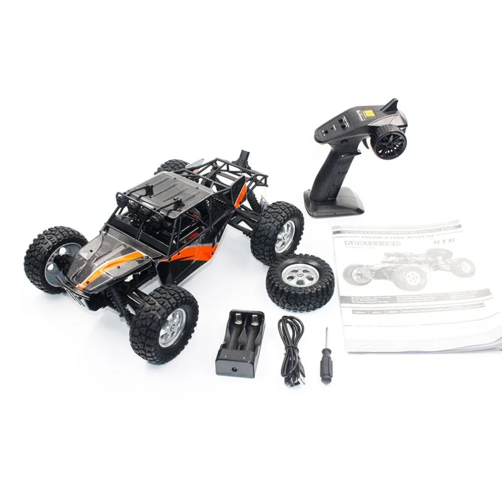Big Size Car Model 1/12 Racing Car 2.4G 4WD 30km/h Racing Brushed RC Car Off-Road Desert Truck with LED Light Big Size Car Model 1/12 Racing Car 2.4G 4WD 30km/h Racing Brushed RC Car Off-Road Desert Truck with LED Light