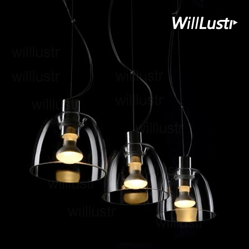 

Willlustr reproduction suspension light Modiss Serena Spain design glass lighting dinning living room hotel cafe pendant lamp