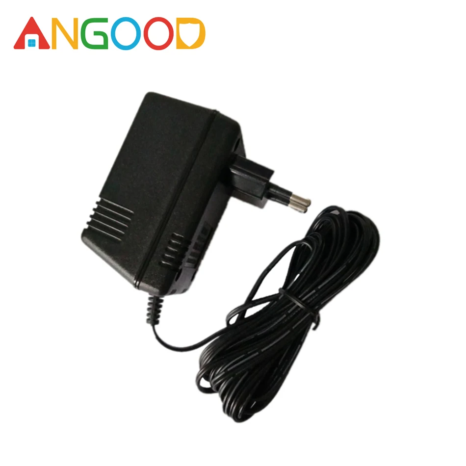 

ANGGOD for Wifi Wireless Doorbell IP Video Intercom Ring Charger Power Supply Adapter 5M 18V AC Transformer Charger EU Plug