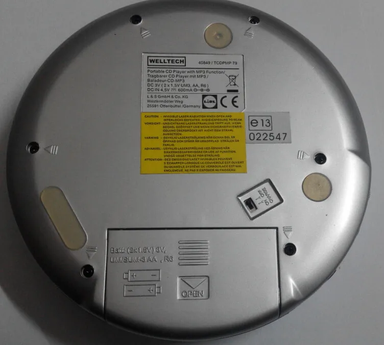 Sport Januar Schlecht welltech portable cd mp3 player Ankündigung