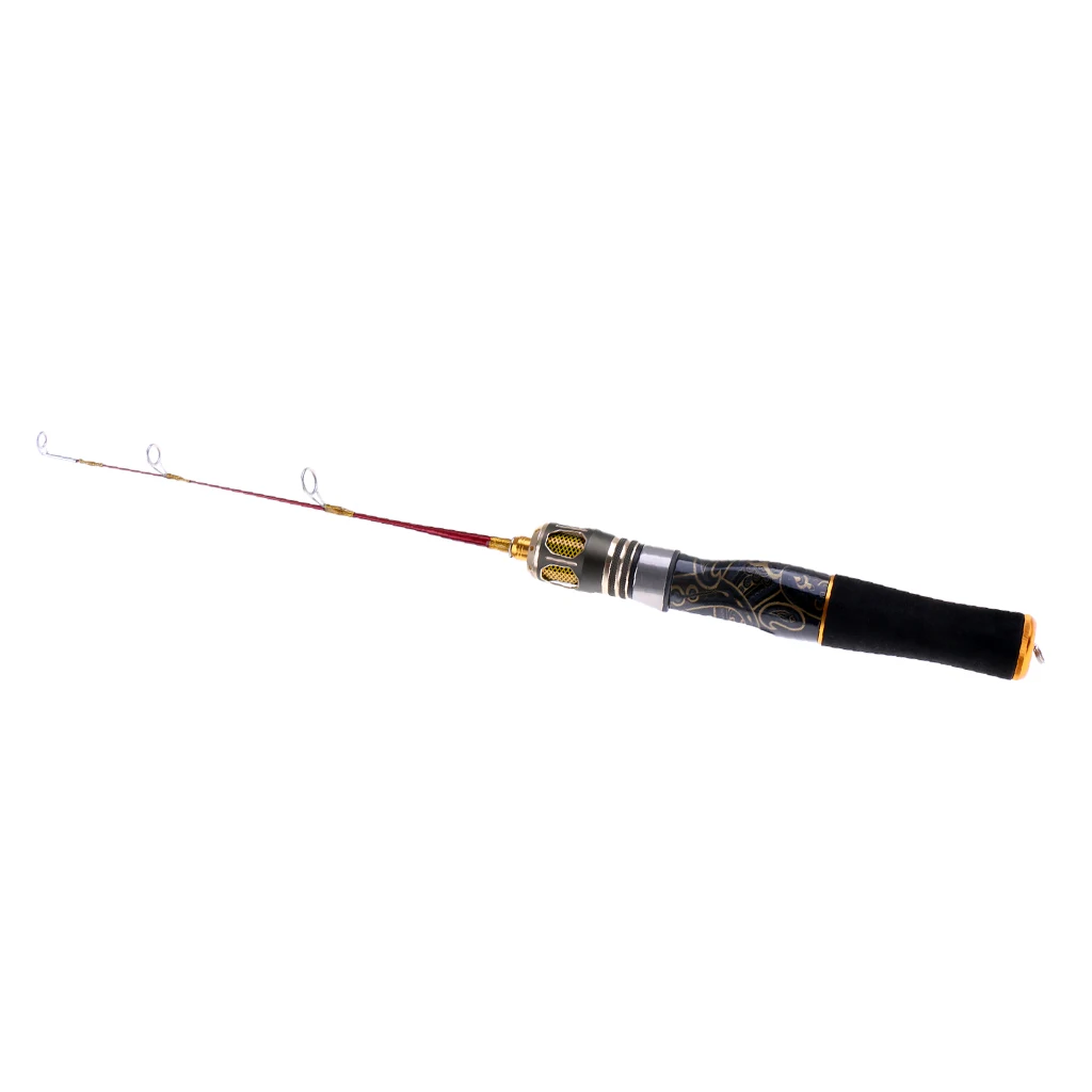 EVA Handle Mini Spinning Travel Winter Ice Fishing Rod Fishing Pole Outdoor Water Sport Fishing Tools Accessories 