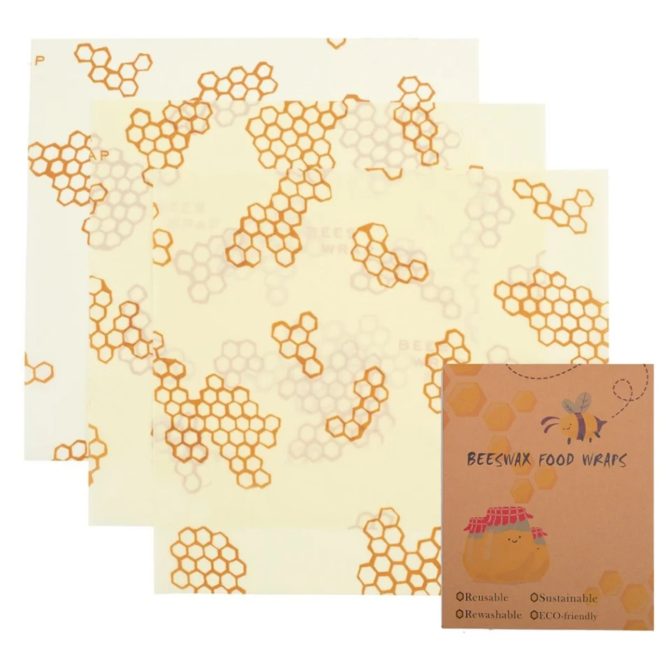 Экологичный многоразовый пчелиный воск пищевая обертка s устойчивый пластиковый для хранения еды органический пчелиный воск оберточная пленка кухонные инструменты - Цвет: Type4