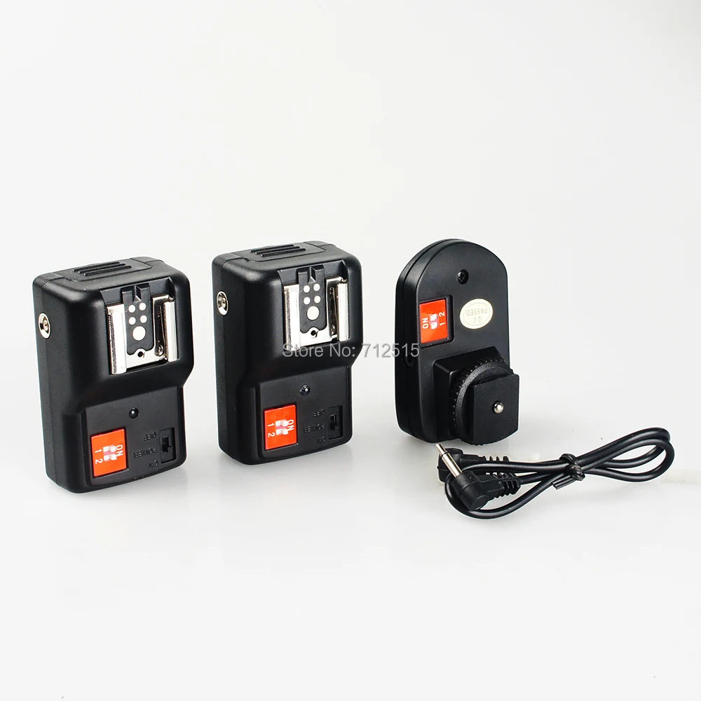 Wansen PT-04GY 4 Channels Wireless Remote Speedlite Flash Trigger +2 Receivers Universal for Canon Nikon Pentax Olympus (3).jpg