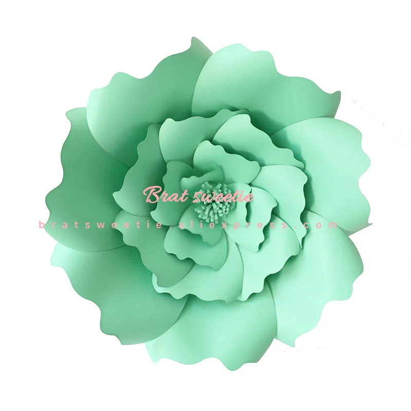 s1 light green 20, 30 см, 40 см, искусственные цветы, бумажные помпоны, искусственные цветы, сделай сам, детский душ, день рождения, вечеринка, свадебное украшение, фон, декор стен - Цвет: s1 light green