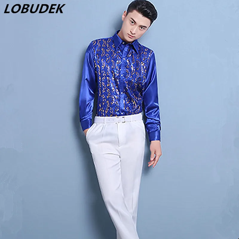 bright coloured mens formal shirts
