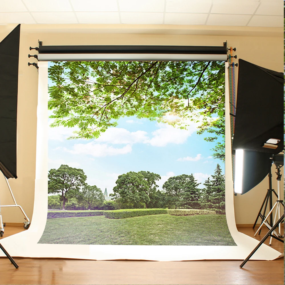 10x10ft green Nature Photography Background Backdrops