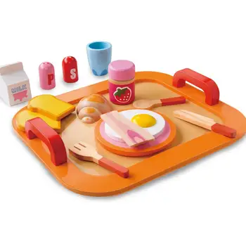 

LeadingStar Kids Wooden Cute Kitchen Pretend Play Simulation Bread Toy
