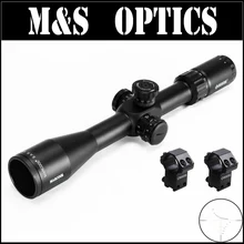 Marcool EVV 4-16X44 SFIR FFP Under 7.62 Bullet Gun Tactical Rifle Scope Reticle Optics Scope With Rangefinder Reticle Riflescope