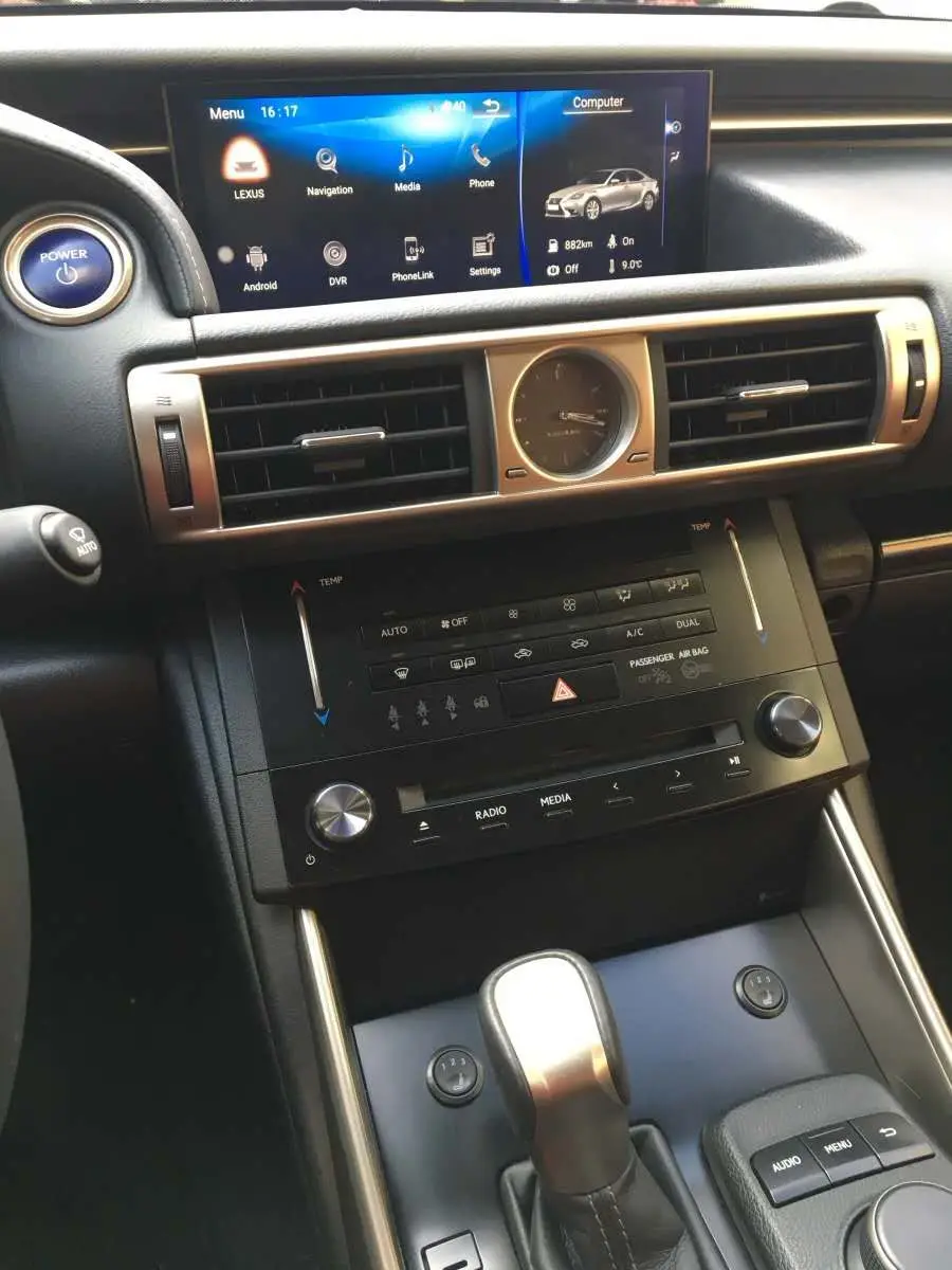 10 25 &quotдля Lexus IS 250 2015 ~ 2018 автомобильный Android CarPlay GPS Navi карты навигации плеер Радио