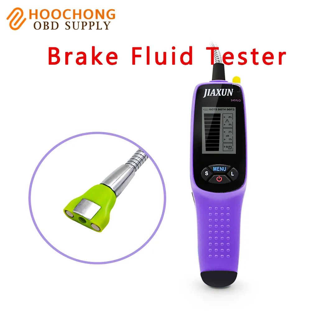 Jiaxun 3451L brake fluid tester digital brake fluid inspection tester