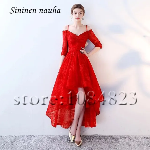 off the shoulder cocktail dresses with sleeves