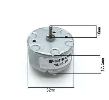 1 шт. для mabuchi RF-500TB-12560 DC12V 5500 об/мин микро DC мотор DIY аксессуары | Обустройство дома