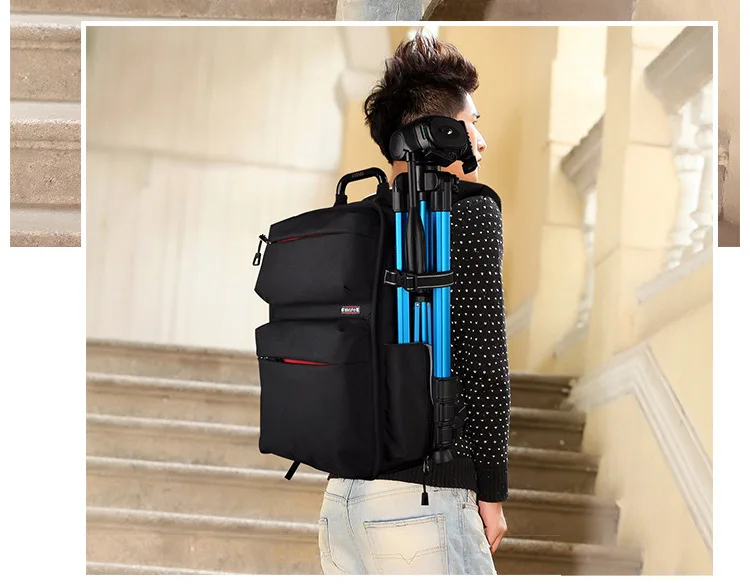 Лучший SY15 BLACK Профессиональный Водонепроницаемый открытый сумка рюкзак DSLR SLR Камера сумка для Nikon Canon sony Pentax Fuji