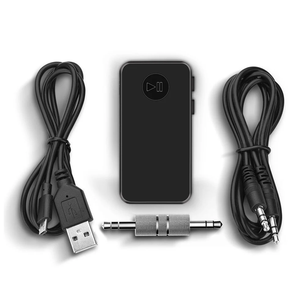 Автомобильный Bluetooth ресивер Onever 3 5 мм с микрофоном|wireless aux|car kit3.5mm streaming |