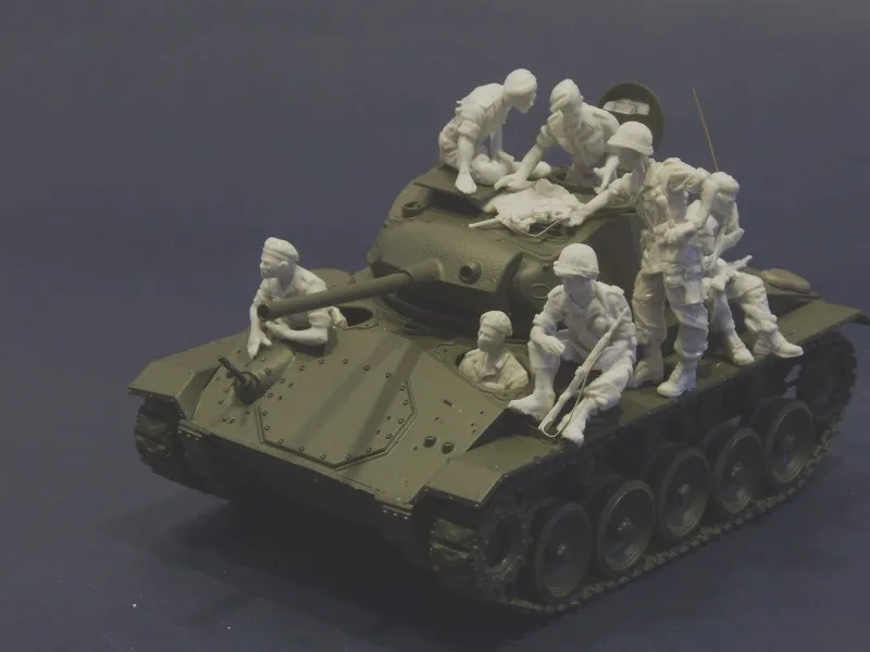 

Pre order goods-AE 35016 1/35 Post-war French Foreign Corps Tank Crew Indochina War