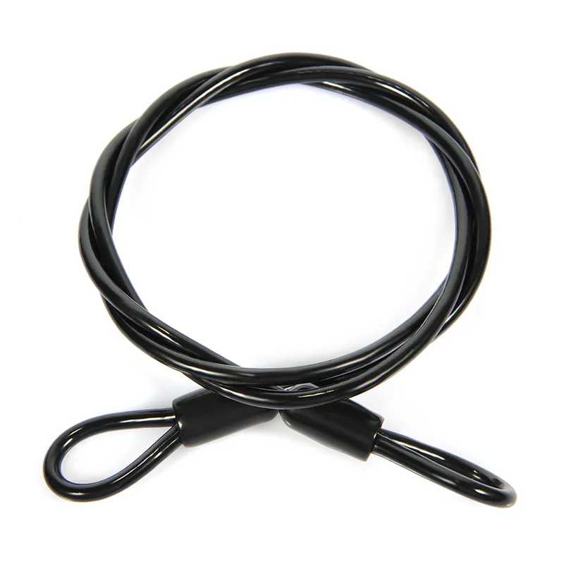100cm Cycling Bike Bicycle Lock Wire Double End Loop Security Loop Cable Lock Scooter U-Lock