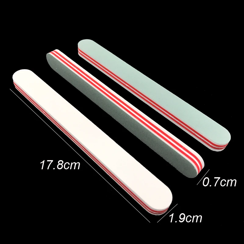 Bloco de Lixamento Lixa de Unhas Lote Unha Polimento Arquivos Shiner Esponja Polidor Tampão Care Manicure Pedicure Ferramentas Unhas 1000 4000 50 Pçs - 3 Lixas e polidores de unha