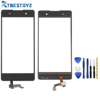 

RTBESTOYZ Front Touch Screen Panel Digitizer Glass For Sony Xperia E5 F3311 F3313 Sensor Flex Cable Lens With Repair Tools