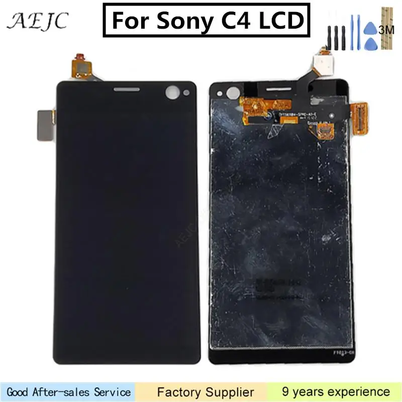 

For Sony Xperia C4 E5303 E5306 E5333 E5343 E5353 LCD Display Touch Screen Digitizer Assembly 5.5 inch LCD