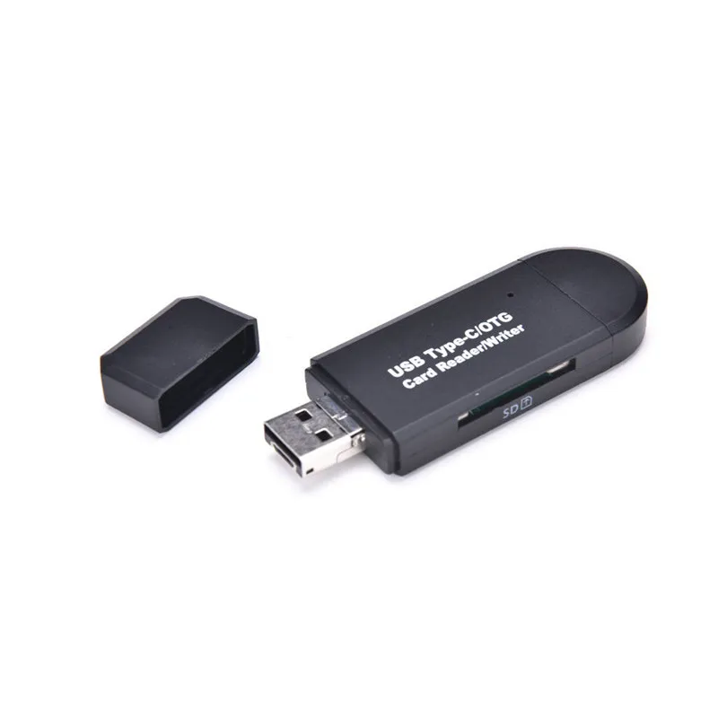 3 в 1 Micro Тип-C USB OTG USB 2,0 адаптер SD/Micro SD Card Reader A30