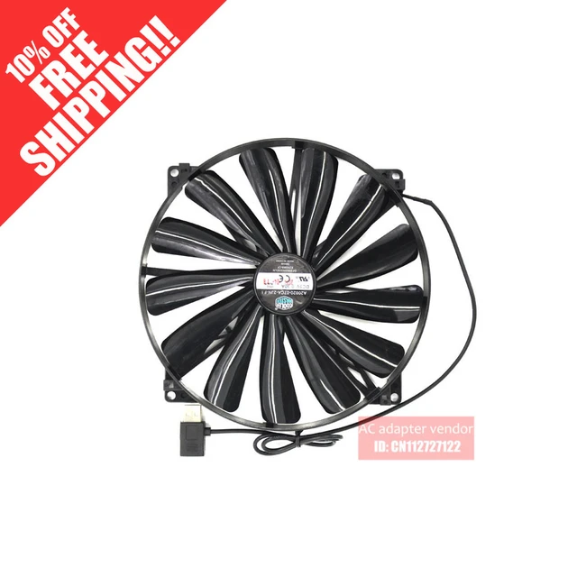 20cm 200mm Châssis Ventilateur de refroidissement Led 20020