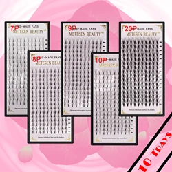 METESEN BEAUTY 7-20D make up eyelashes10 case premade volume fans premium lashes natural bunch eyelash extension 2019 hot sale METESEN BEAUTY 7-20D make up eyelashes10 case premade volume fans premium lashes natural bunch eyelash extension 2019 hot sale