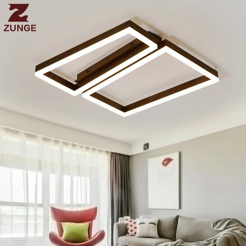 

ZUNGE LED ceiling light living room lamp P628 the pavilion modern simple personality hall bedroom lamp atmosphere lanterns