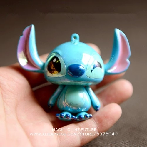 Disney Lilo & Stitch 3 style жемчужный блеск 7 см фигурка осанка коллекция украшений аниме