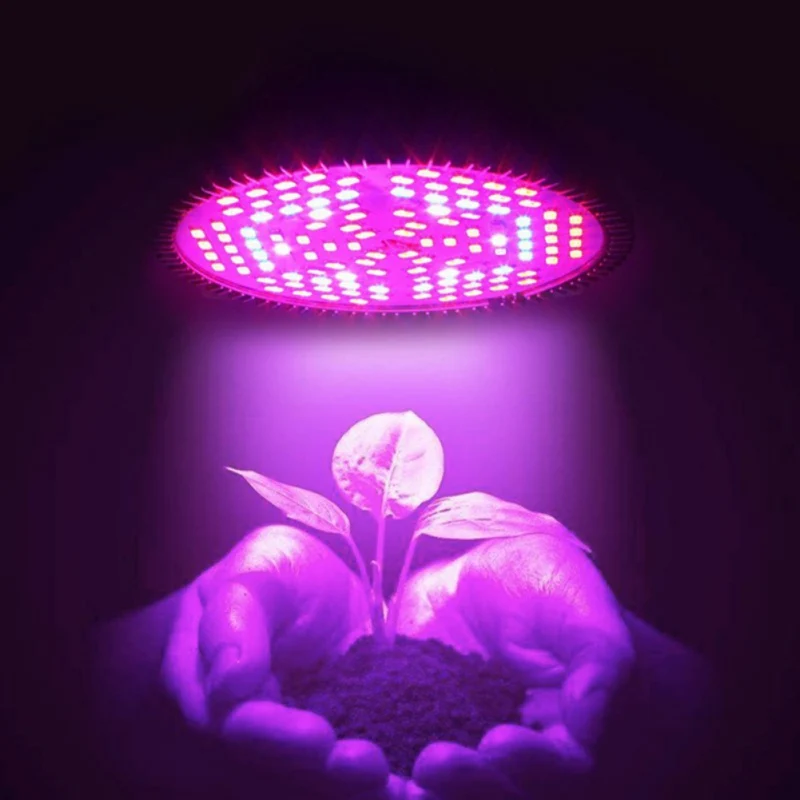 120 LED полный спектр растительных огней 80 Вт E27 Led растительный свет лампа в форме