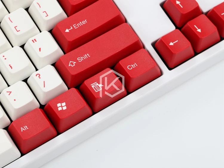 Taihao abs double shot keycaps для diy игровой механической клавиатуры цвет углеродного импульса Капитан Америка серый белый