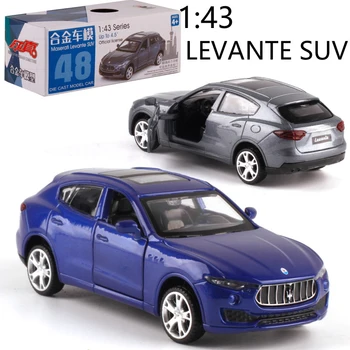 

Caipo 1:43 Pull-back car MasalatiSUV Alloy Diecast Metal Model Car For Collection & Gift & Decoration
