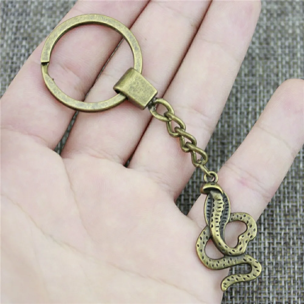 Новая мода мужской ювелирный брелок Diy металлический держатель цепочка Кобра